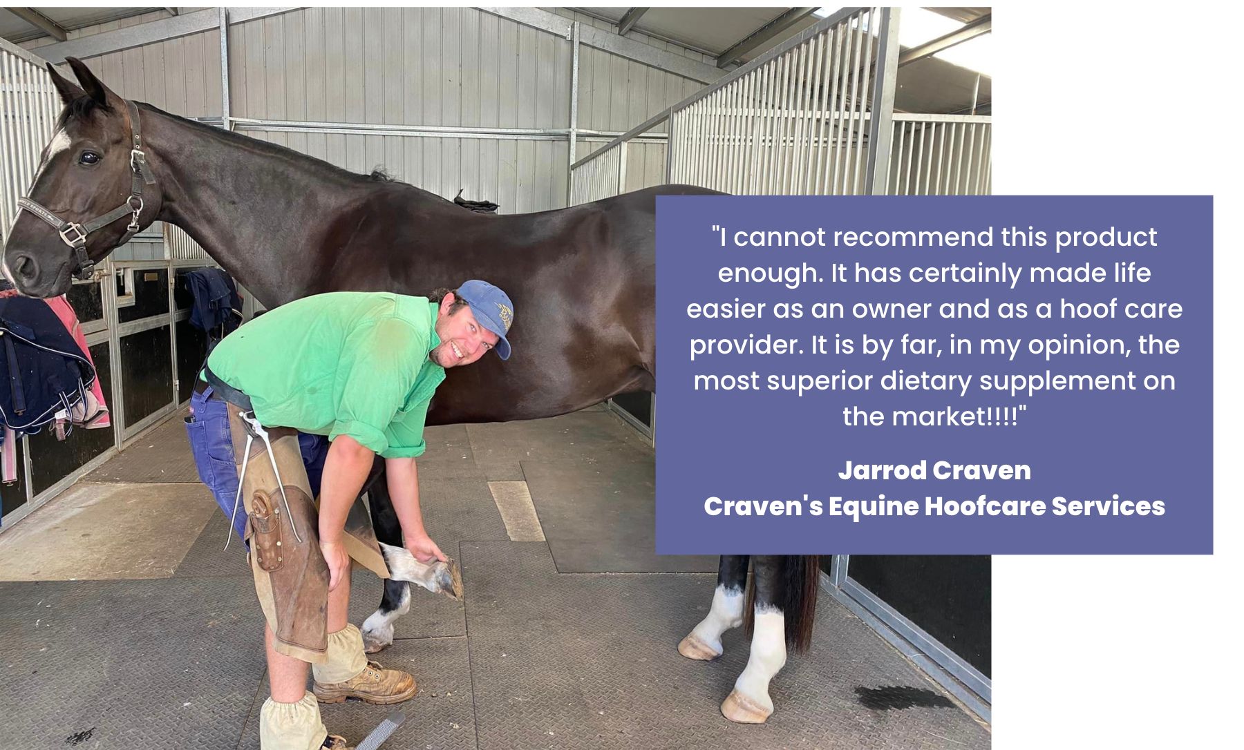 Jarrod Craven's Story: From Lameness to Hoof Care Expert