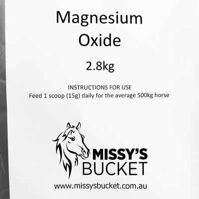 Magnesium Oxide-Missy's Bucket